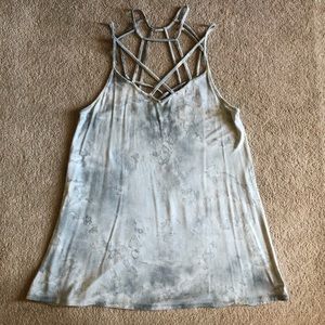 AE Tie dye strappy tank top
